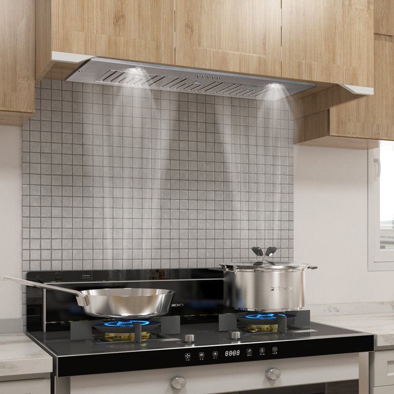 Home Beyond 36" 600 Cubic Feet Per Minute Ducted Insert Range Hood with